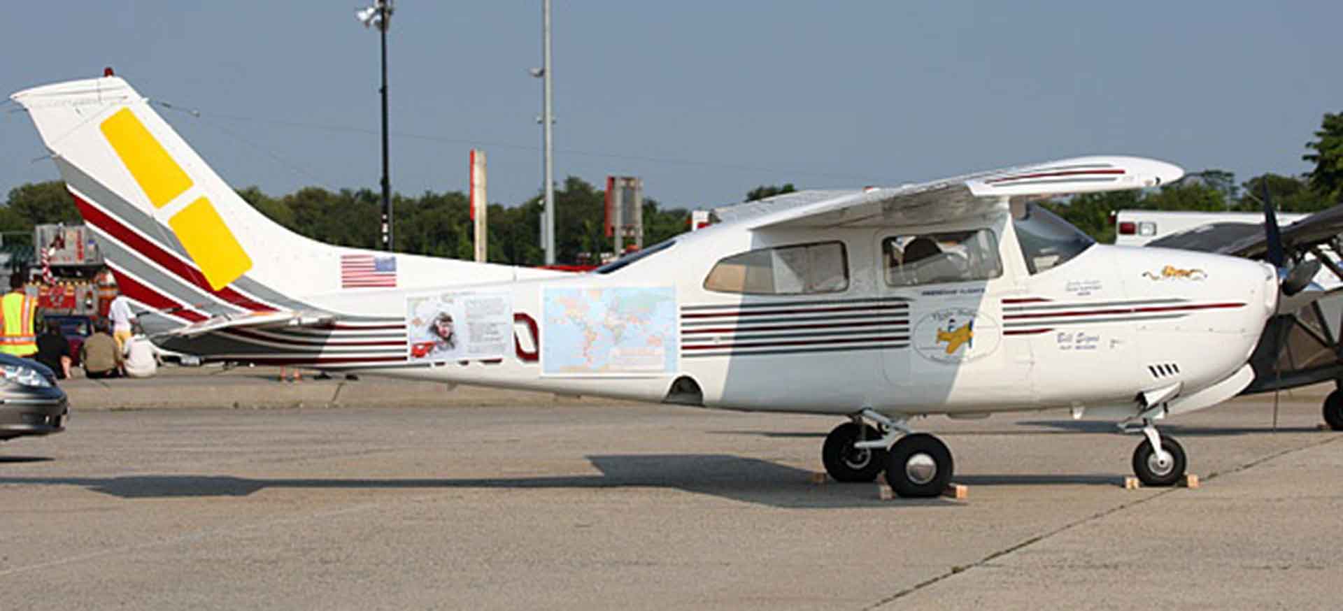Cessna N90MB Parked in sunshine